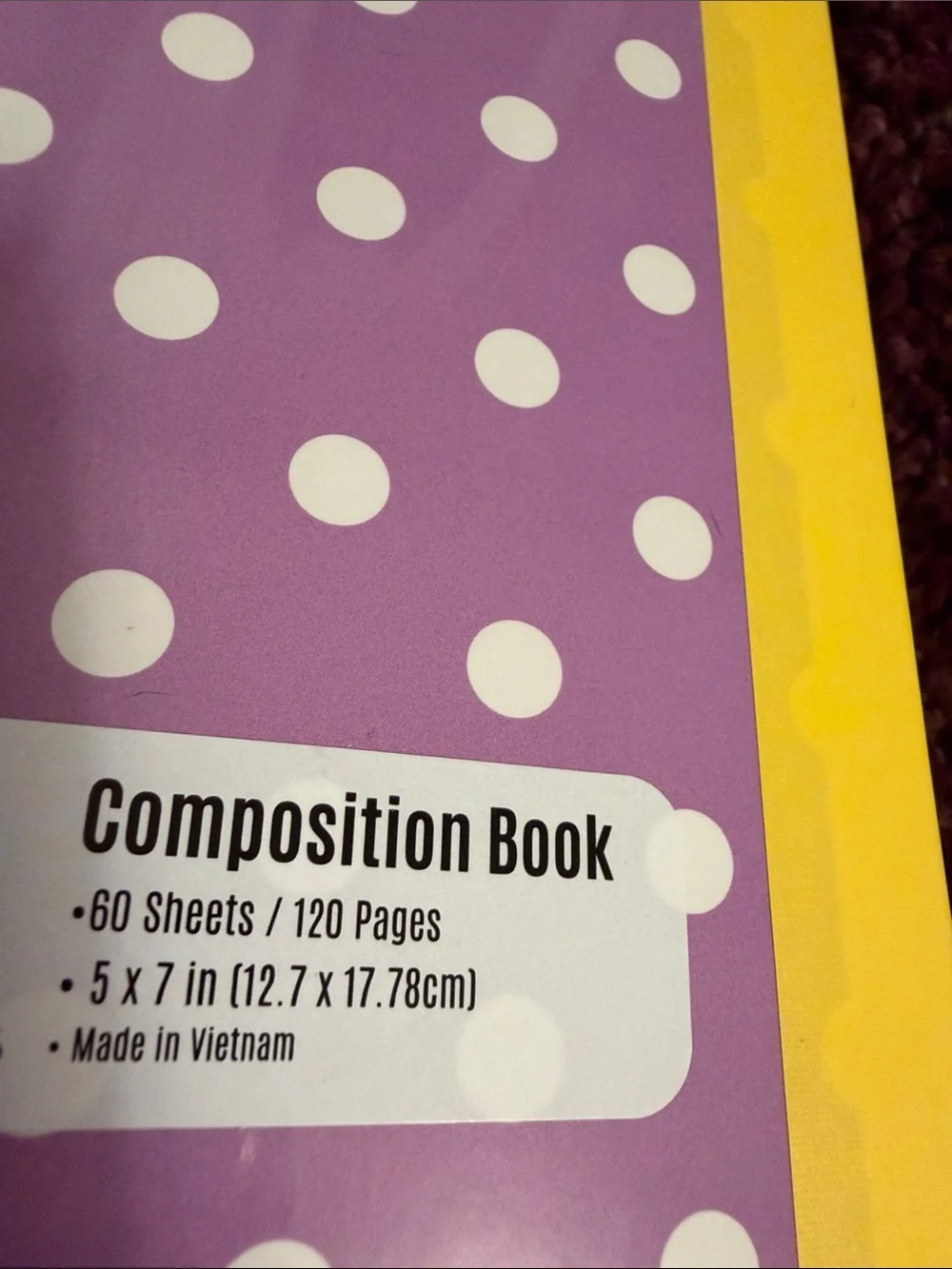 Dog Notebook Set-Various lined paper, matching Bow Pen, 2 Folders, Comp Book